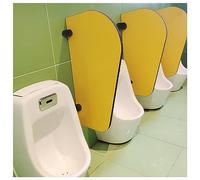 EYRMQWJPC Separador de inodoros, Mampara divisora de privacidad for urinario de baño público 3 Piezas, deflectores separación for baños con Soportes Montaje