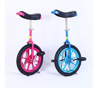 EYRMQWJPC Uniciclo para Entrenamiento del Equilibrio Monociclo 16 Pulgadas Multicolor(Biue+Black)