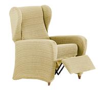 Eysa Aquiles funda de sillón relax elástica ajustable color beige 4 piezas fabricado en España