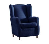 Eysa Aquiles Funda de sofá, Poliéster/Algodón, Azul, 90