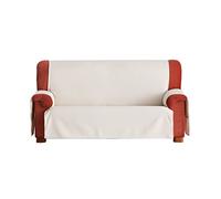 Eysa Bianca Salvasofá o Funda de sofá 115cm (Medida de sentada) 2 Plazas 00 Crudo