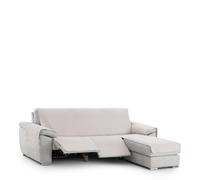 EYSA Bianco Funda de sofá Antideslizante Chaise Longue Relax Mini Derecha C/01, Vista Frontal