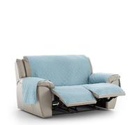 EYSA Bianco Salvasofá o Funda de sofá Acolchada 120cm (Medida de sentada) 2 Plazas x 2 Relax 04 Agua Marina