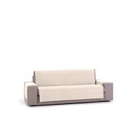 Eysa Levante Funda de sofá 3 plazas Color Beige 155 cm (Medida de sentada), para sofás de 170cm a 210 cm orientativamente, Fabricado en España.