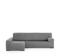 Eysa Funda Chaise Longue elástica, Invalid ASIN, Gris, 90 x 240-280 x 155 cm