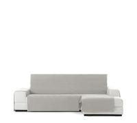 Eysa Funda chaisse Longue práctica Rabat Extra Color 56/Gris Claro, Derecha Vista Frontal, 290 CM.DERECHA