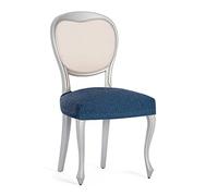 Eysa Funda de Silla sin Respaldo elástica Llion, Pack de 2, Color 03 Azul