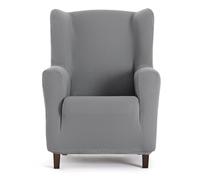 Eysa Funda de sofá bielástica para sillón orejero Color Gris diseño Harlem