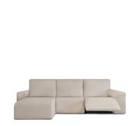 Eysa Funda para Chaise Longue de Brazo Corto Izquierdo JAZ Beige 120 x 120 x 360 cm - Marca EAN: 8432210047681