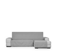 Eysa Genna Funda de sofá Antimanchas para Chaise Longue Mini Lado Derecho Color Gris Claro