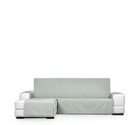Eysa Genna Funda de sofá Chaise Longue Antimanchas, 200 cm (Medida de sentada) Izquierda Vista Frontal Agua Marina