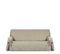 EYSA Genna Funda de sofá con Lazos Antimanchas 2 plazas Color Beige