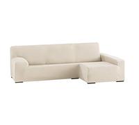 Eysa Italia Ulises Funda Chaise Longue elástica, Textura, Crudo, 250-310 cm