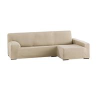 Eysa Italia Ulises Funda Chaise Longue elástica, Textura, Beige, 250-310 cm