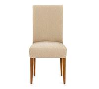 Eysa Llion Funda de Silla con Respaldo elástica Pack 2 Unidades, Color 01 Beige