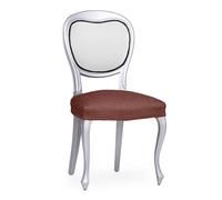 Eysa Luz Funda de Silla elástica sin Respaldo Pack de 2 Color Lino