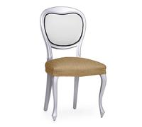 Eysa Luz Funda de Silla elástica sin Respaldo Pack de 2 Color Gris