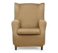 Eysa Luz Funda de sillón orejero elástica 70-90cm de Respaldo, Mostaza