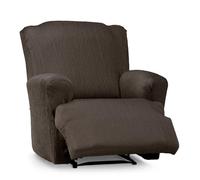 Eysa Luz Funda de sillón Relax Piesjuntos XL elástica 60-90cm 1 Plaza Color marrón
