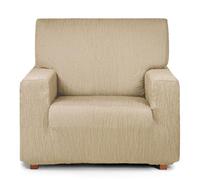 Eysa Luz Funda de sofá elástica 1 Plaza Color Beige