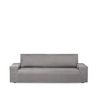 Eysa Luz Funda de sofá elástica 2 plazas de 130-160cm (Medida de Respaldo), Color Gris