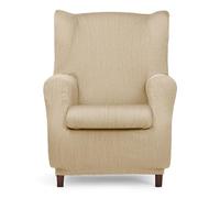Eysa Luz Funda de sofá elástica para sillón orejero Color Beige