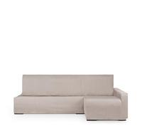 EYSA Luz Funda de sofá para Chaise Longue Cama Lado Derecho Color Lino