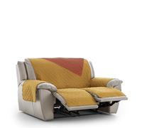 Eysa Magnus Salvasofá o Funda de sofá Acolchada 120cm (Medida de sentada) 2 Plazas x 2 Relax 05 Mostaza