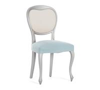 Eysa Pack de 2 Fundas bielásticas para Silla sin Respaldo Color Agua Marina diseño Harlem