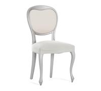Eysa Pack de 2 Fundas bielásticas para Silla sin Respaldo Color Crudo diseño Harlem