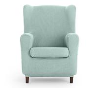 Eysa Poseidon Funda de sillón orejero elástica 70-90cm de Respaldo, Turquesa