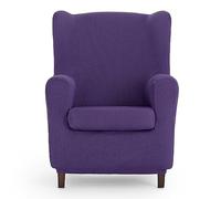 Eysa Poseidon Funda de sillón orejero elástica 70-90cm de Respaldo, Violeta