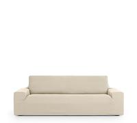 Eysa Poseidon Funda de sofá elástica 2 plazas de 130-160cm (Medida de Respaldo), Color Crudo