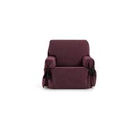 Eysa Salvasofá o Funda de sofá práctica Rabat 1 Plaza Color 08/Granate