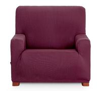 Eysa Ulises - Funda de sofá elástica, 1 Plaza, Color Granate