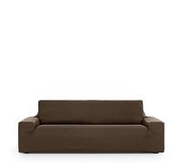 Eysa Funda de sofá elástica, Textura, Marrón, 4 plazas
