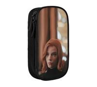 EYTFYZGL Anya Taylor-Joy - Estuche organizador resistente al agua, poliéster duradero para bolígrafos, maquillaje, artículos esenciales de viaje (portátil), multicolor, Estilo europeo y americano