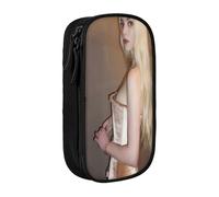 EYTFYZGL Anya Taylor-Joy - Estuche para estudiantes universitarios, diseño de cremallera multicapa, se adapta a cuadernos, bolígrafos, calculadoras, multicolor, Estilo europeo y americano, retro