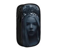 EYTFYZGL Anya Taylor-Joy - Estuche para los amantes del estilo retro, tela Oxford con estampado vintage con cremallera de latón (caja de regalo), multicolor, Estilo europeo y americano, retro, moderno