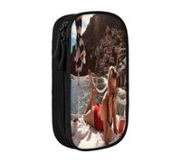 EYTFYZGL Anya Taylor-Joy - Estuche para suministros de manualidades, organizador de cremallera con múltiples bolsillos para cuentas, hilos, herramientas pequeñas, multicolor, Estilo europeo y