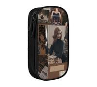 EYTFYZGL Anya Taylor-Joy - Estuche para viaje minimalista, tela Oxford ultraligera, se adapta a pasaporte, bolígrafos, monedas, multicolor, Estilo europeo y americano, retro, moderno