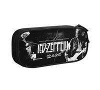 EYTFYZGL Estuche Led Zeppelin para usuarios minimalistas, perfil delgado con 2 bolsillos con cremallera y trabillas para bolígrafo (resistente al agua), multicolor, Estilo europeo y americano, retro