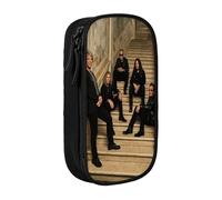 EYTFYZGL Jon Bon Jovi - Estuche con ranura para etiqueta de nombre, etiqueta de identificación personalizada para niños escolares, campistas, viajeros, multicolor, Estilo europeo y americano, retro