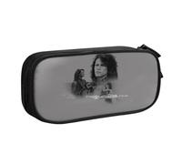 EYTFYZGL Jon Bon Jovi - Estuche con ranuras para bolígrafos, 8 soportes para marcadores, lápices, pinceles (uso escolar y oficina), multicolor, Estilo europeo y americano, retro, moderno