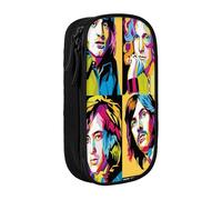 EYTFYZGL Led Zeppelin - Estuche de gran capacidad de almacenamiento, 2 bolsillos con cremallera para herramientas de arte, artículos de tocador, dispositivos tecnológicos, multicolor, Estilo europeo y