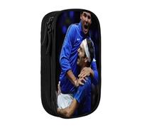 EYTFYZGL Roger Federer - Estuche para gimnasio y viajes, cierre de cremallera, se adapta a auriculares, lazos para el cabello, envolturas de barras de proteínas, multicolor, Estilo europeo y americano