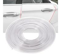 Eytool Protector de Borde de Puerta de Coche, Sello de Goma TPO de 10 m, Transparente, Ajuste Universal para la mayoría de los Coches