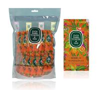 EYÜP SABRİ TUNCER Pañuelos coloniales, mandarina Bodrum | 150 unidades | Tamaño pequeño 5 x 10 cm