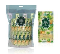 EYÜP SABRİ TUNCER Toallitas refrescantes de piña hawaiana, 150 unidades, tamaño pequeño 5 cm x 10 cm