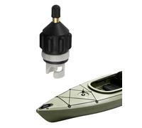 EYVRPAU Adaptador Válvula Kayak SUP 1 Unidad Negro. Para Bomba Paddle Surf/Compresor Universal, Alargador Hinchador para Bote Inflable, Canoa. Conexión Rápida & Resistente.